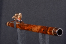 Amboyna Burl Native American Flute, Minor, Mid B-4, #T5K (5)